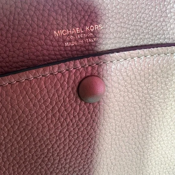 Collection Michael Kors Made in Florence Italy luxurious handcrafted handbag.